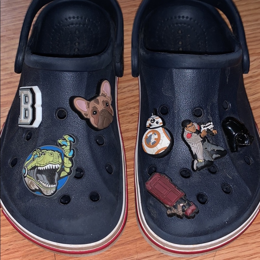 Boys size 11 crocs